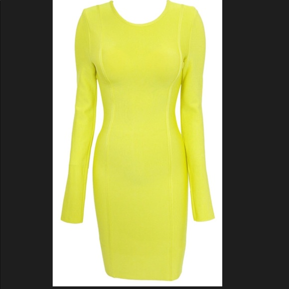 House of CB Dresses & Skirts - House of CB/Celeb Boutique Neon Dress POPULAR